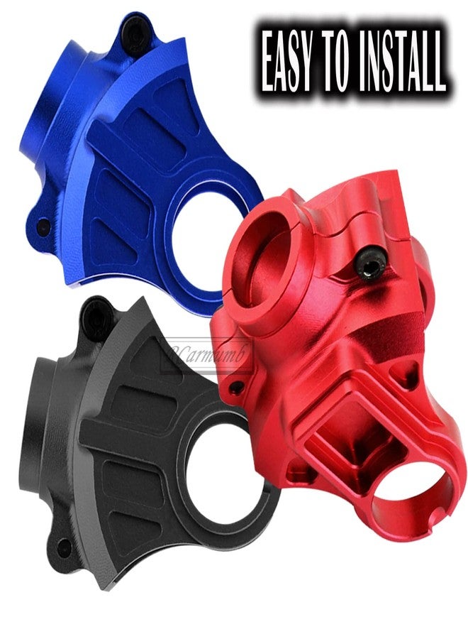 Rcarmumb Alloy Differential Yoke Set Diff Cover Case Upgrades Part for 1/10 Granite/Senton/Vorteks/Big Rock 3S BLX &Mega550,1/10 Outcast/Kraton 4S BLX 4WD,1/8 Vendetta/Typhon 3s blx&Mega550,Red - Image 5